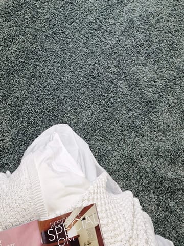 Lounge Ryamatta 133x190 cm Rektangulär - Grön - Products - Textil & mattor - Matta - Modern matta - Ryamatta