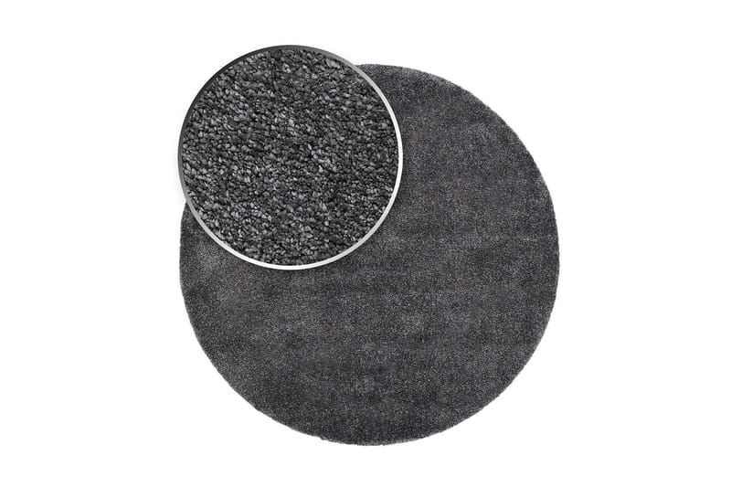 Sheraton Ryamatta Rund 80 cm - Grafit - Products - Textil & mattor - Matta - Modern matta - Ryamatta