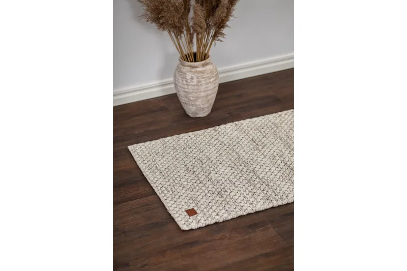 Torekov Ullmatta 75x150 cm - Vit - Products - Textil & mattor - Matta - Modern matta - Ullmatta