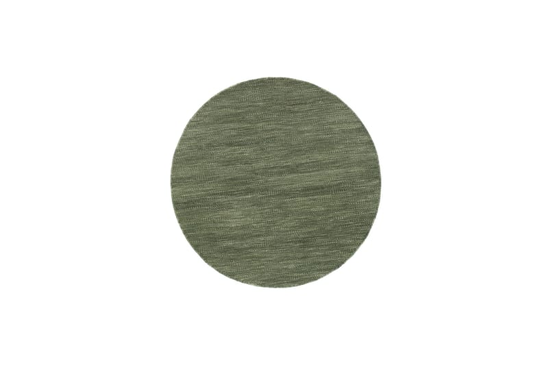 Birka Ullmatta Rund 240 cm, Grön