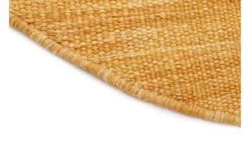 Birka Ullmatta Rund 240 cm - Gul - Products - Textil & mattor - Matta - Modern matta - Ullmatta