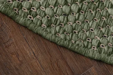 Torekov Ullmatta Rund 200 cm - Grön - Products - Textil & mattor - Matta - Modern matta - Ullmatta