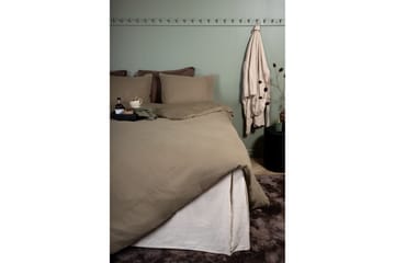Mila Bäddset 2-Dels 220x240/50x60 cm - Brun - Products - Textil & mattor - Sängkläder - Bäddset & påslakanset - Påslakanset dubbelsäng