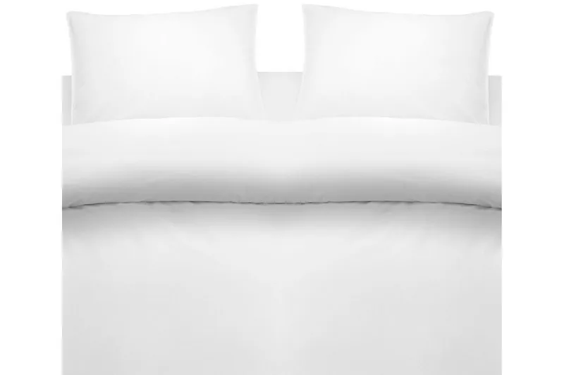 Påslakanset Dubbelsäng 3-Dels Washed, Vit
