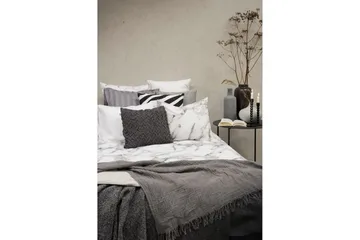 Påslakanset Enkelsäng 2-Dels Marmor Vit - Borganäs of Sweden - Products - Textil & mattor - Sängkläder - Bäddset & påslakanset - Påslakanset dubbelsäng