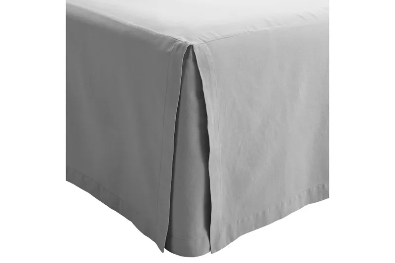 Sängkappa Borganäs of Sweden - 160 x 200 + 58 cm, Mörkgrå - Products - Textil & mattor - Sängkläder - Sängkappa & kantklädsel - Sängkappa enkelsäng