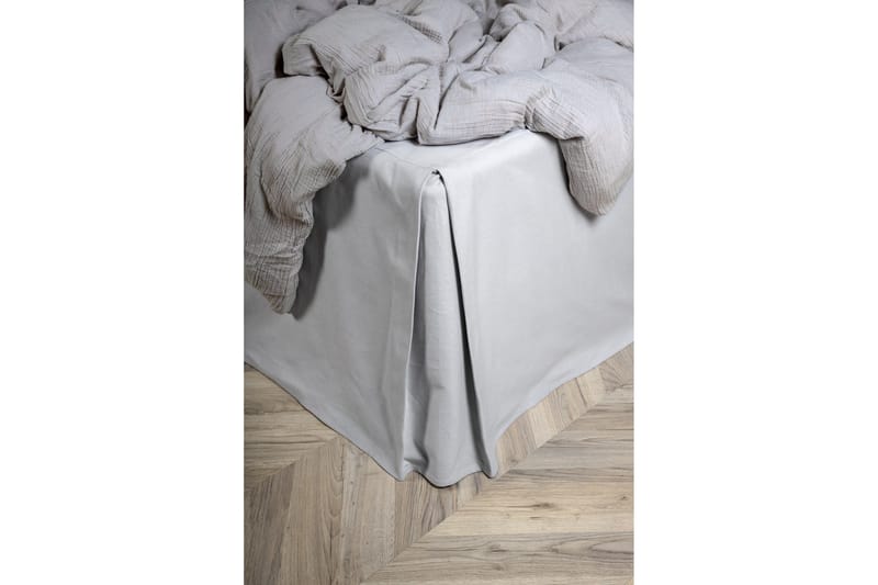 Ziggy Sängkappa 180x200 cm - Ljusgrå - Products - Textil & mattor - Sängkläder - Sängkappa & kantklädsel - Sängkappa enkelsäng