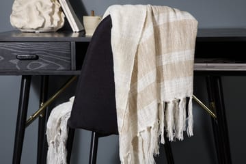 Sandy Pläd 130x170 cm - Offwhite/Beige/Brun - Products - Textil & mattor - Filt & pläd