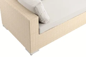 Bahamas Vänstermodul utomhus 140 cm - Beige - Products - Utemöbler & utemiljö - Övrigt utemöbler - Moduler utesoffa