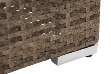 Wisconsin Premium Mittmodul utomhus i konstrotting - Sand Beige - Products - Utemöbler & utemiljö - Övrigt utemöbler - Moduler utesoffa - Mittmodul utesoffa