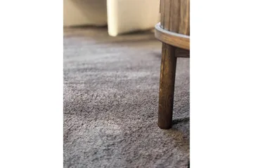 Tvättbar Matta Soft Rund - 200x200 cm, Choklad - Products - Utemöbler & utemiljö - Balkong & altan - Balkonggolv - Plastmatta balkong