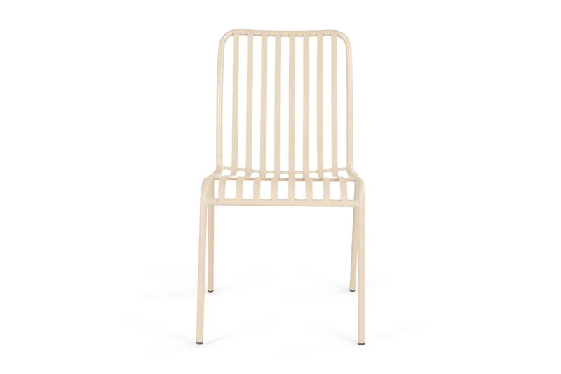 Jarva Matstol Utomhus i metall för balkong och uteplats - Beige - Products - Utemöbler & utemiljö - Balkong & altan - Balkongmöbler - Balkongstol