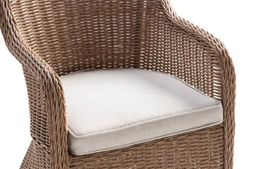 Marcus Light Fåtölj m Dyna - Natur Brun - Products - Utemöbler & utemiljö - Balkong & altan - Balkongmöbler - Balkongstol