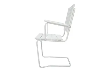 Vaxholm Karmstol Utomhus Vit - KWA - Products - Utemöbler & utemiljö - Balkong & altan - Balkongmöbler - Balkongstol