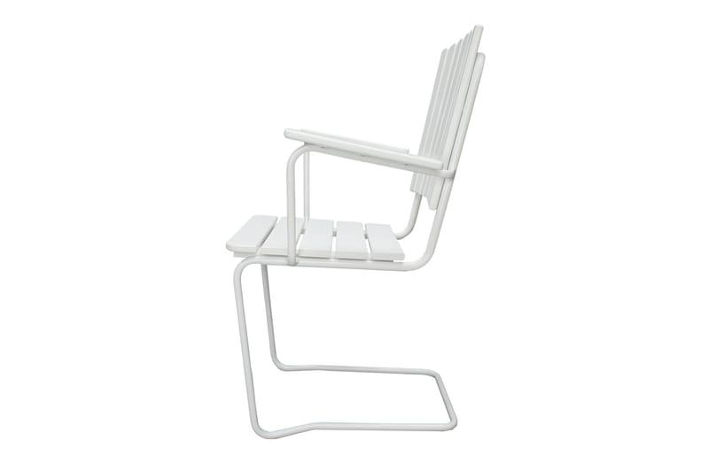 Vaxholm Karmstol Utomhus Vit - KWA - Products - Utemöbler & utemiljö - Balkong & altan - Balkongmöbler - Balkongstol
