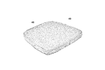 Sittdyna Fritab Krabi - Taupe - Products - Utemöbler & utemiljö - Dynor - Sittdyna & ryggdyna utemöbler