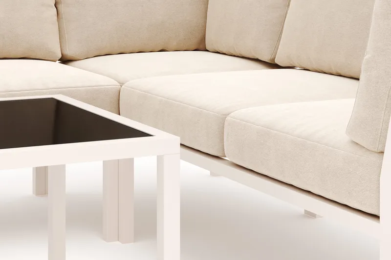 Ariany Soffgrupp Utomhus  5-sits - Beige - Products - Utemöbler & utemiljö - Loungemöbler - Loungeset & loungegrupp