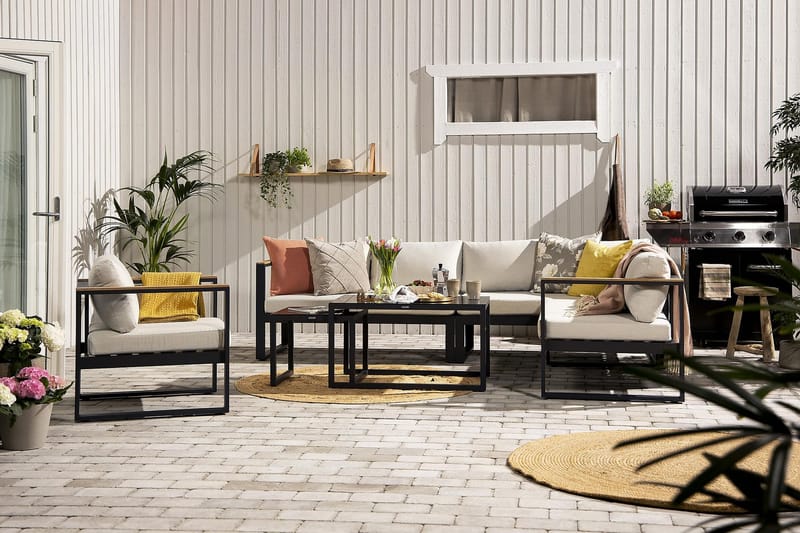 Aspvik Loungegrupp - Products - Utemöbler & utemiljö - Loungemöbler - Loungeset & loungegrupp