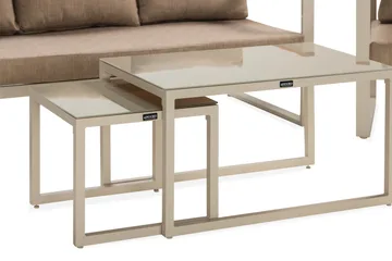 Aspvik Soffgrupp 5-sits - Grå / Beigea dynor - Products - Utemöbler & utemiljö - Loungemöbler - Loungeset & loungegrupp