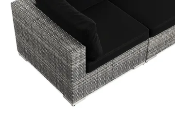 Bahamas utomhus hörnsoffa 7-sits vändbar med bord - Grå - Products - Utemöbler & utemiljö - Loungemöbler - Loungeset & loungegrupp