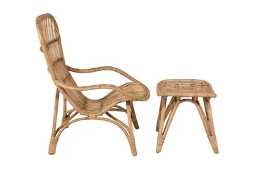 Ella Utefåtölj med Dyna - Trä/natur - Products - Utemöbler & utemiljö - Loungemöbler - Loungestol utomhus