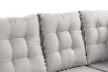 James Lyx Loungegrupp Vändbar - Vit / Gråa dynor - Products - Utemöbler & utemiljö - Loungemöbler - Loungeset & loungegrupp