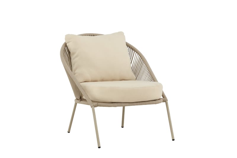 Lindos Utefåtölj - Beige - Products - Utemöbler & utemiljö - Loungemöbler - Loungestol utomhus