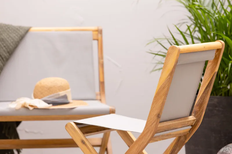 Vikning Soffgrupp Utomhus - Akacia - Products - Utemöbler & utemiljö - Loungemöbler - Loungeset & loungegrupp