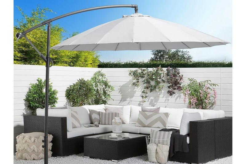 Calabria Ii Parasoll 235 cm - Ljusgrå - Products - Utemöbler & utemiljö - Solskydd - Parasoll