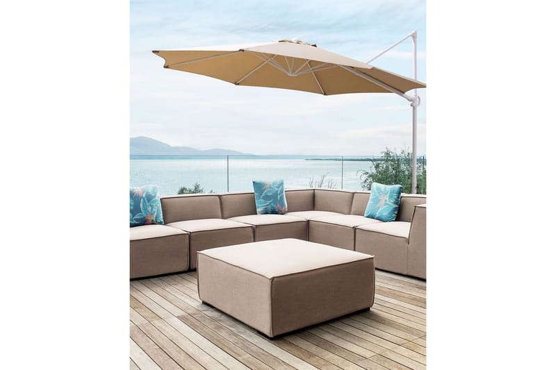 Calimera Hängparasoll 295 cm - Beige/Vit - Products - Utemöbler & utemiljö - Solskydd - Parasoll - Hängparasoll