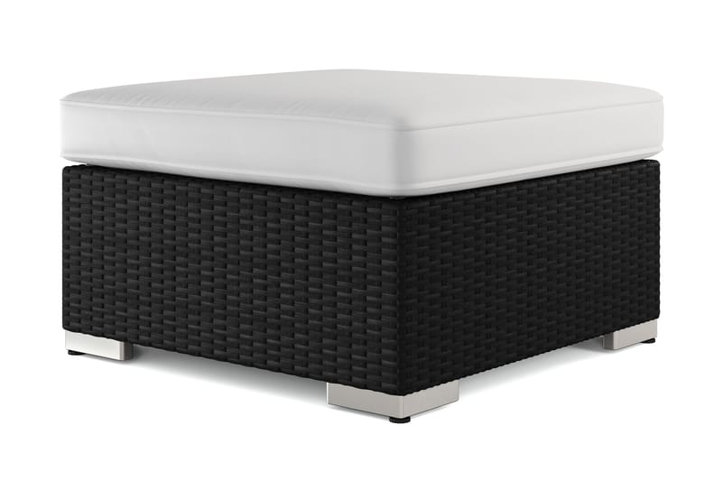 Bahamas Divanmodul - Loungebord utomhus 75x75 cm till soffor - Svart - Products - Utemöbler & utemiljö - Utebord & trädgårdsbord - Loungebord & soffbord utomhus