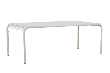 Borneo Matbord Utomhus 100x200 cm - Beige - Products - Utemöbler & utemiljö - Utebord & trädgårdsbord - Matbord utomhus