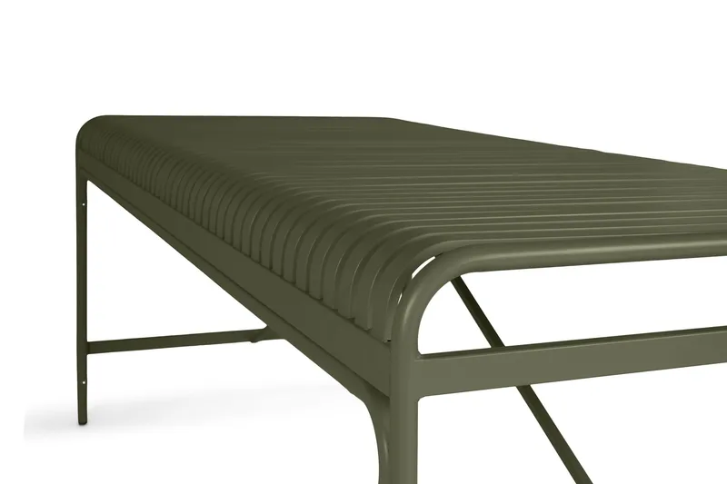 Jarva Rektangulärt Matbord Utomhus 90x200 cm i Metall - Grön - Products - Utemöbler & utemiljö - Utebord & trädgårdsbord - Matbord utomhus
