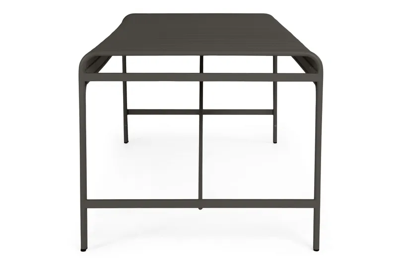 Jarva Rektangulärt Matbord Utomhus 90x200 cm i Metall - Svart - Products - Utemöbler & utemiljö - Utebord & trädgårdsbord - Matbord utomhus