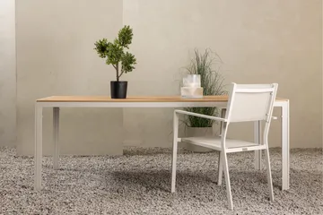 Break Matbord Utomhus 90x205 cm - Beige - Products - Utemöbler & utemiljö - Utebord & trädgårdsbord - Matbord utomhus