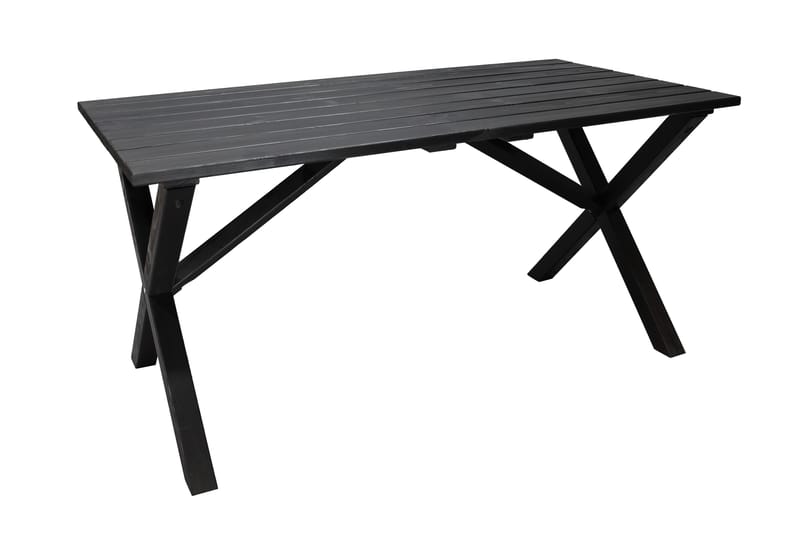 Scottsdale Matbord Utomhus 150 cm Kaffesvart - Kaffesvart - Products - Utemöbler & utemiljö - Utebord & trädgårdsbord - Matbord utomhus