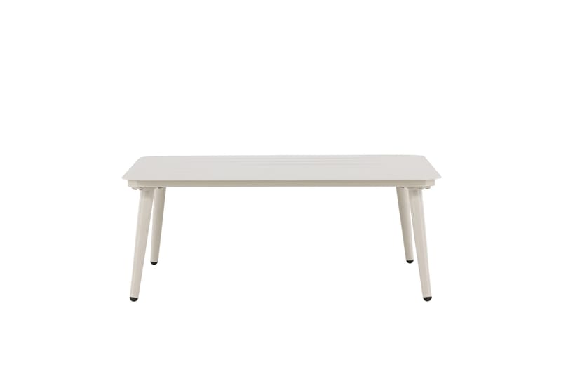 Lina Soffbord och Utebord 90 cm Aluminium - Vit - Products - Utemöbler & utemiljö - Utebord & trädgårdsbord - Loungebord & soffbord utomhus