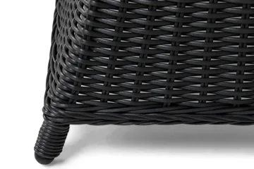 Marcus Matgrupp 140 Rund + 6 Fåtöljer m Dyna - Svart - Products - Utemöbler & utemiljö - Utegrupp - Matgrupp utomhus