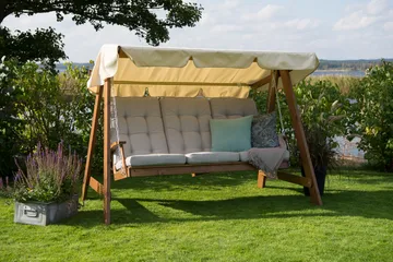 Hammocktak Hillerstorp Dalom Slöinge - Beige - Products - Utemöbler & utemiljö - Utesoffa - Hammock