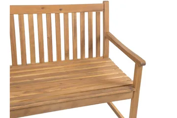 Trädgårdsbänk akaciaträ ljusbrun 180 cm VIVARA - Trä/natur - Products - Utemöbler & utemiljö - Utesoffa - Trädgårdsbänk & utebänk