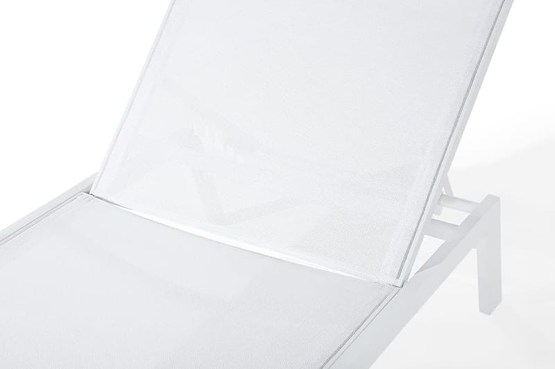 Catania Ii Solsäng 66|190 cm - Vit - Products - Utemöbler & utemiljö - Utestol & trädgårdsstol - Solsäng & solvagn