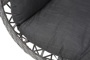 Hillerstorp Droppen Hängstol Utomhus 120x125 cm - Svartvit - Products - Utemöbler & utemiljö - Utestol & trädgårdsstol - Hängfåtölj & hängstol utomhus