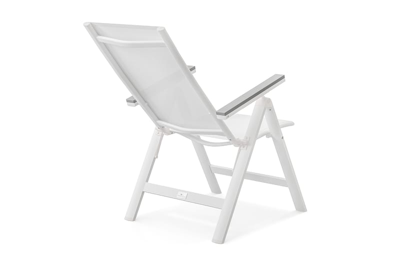 Monaco Light Positionsstol utomhus med justerbar rygg i aluminium - Vit - Products - Utemöbler & utemiljö - Utestol & trädgårdsstol - Positionsstol
