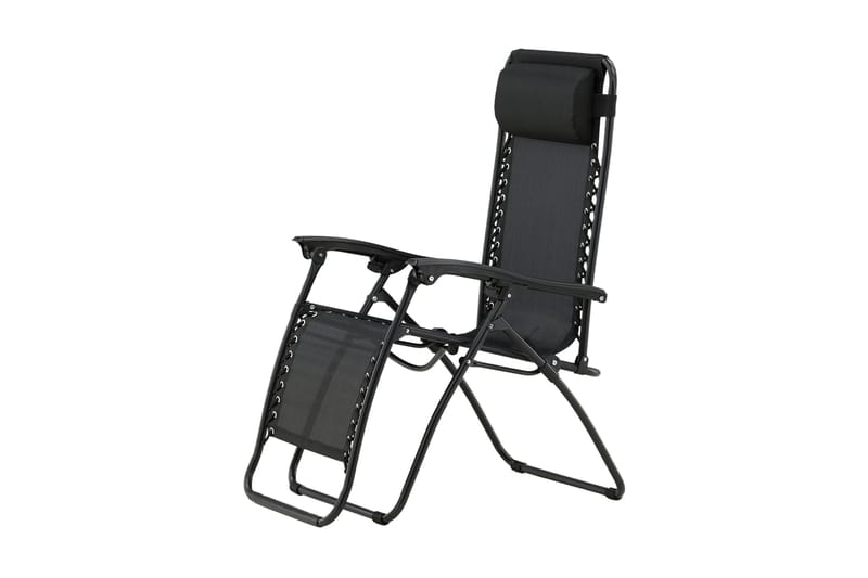 Melker Stol - Svart - Products - Utemöbler & utemiljö - Utestol & trädgårdsstol - Solstol - Baden baden stol