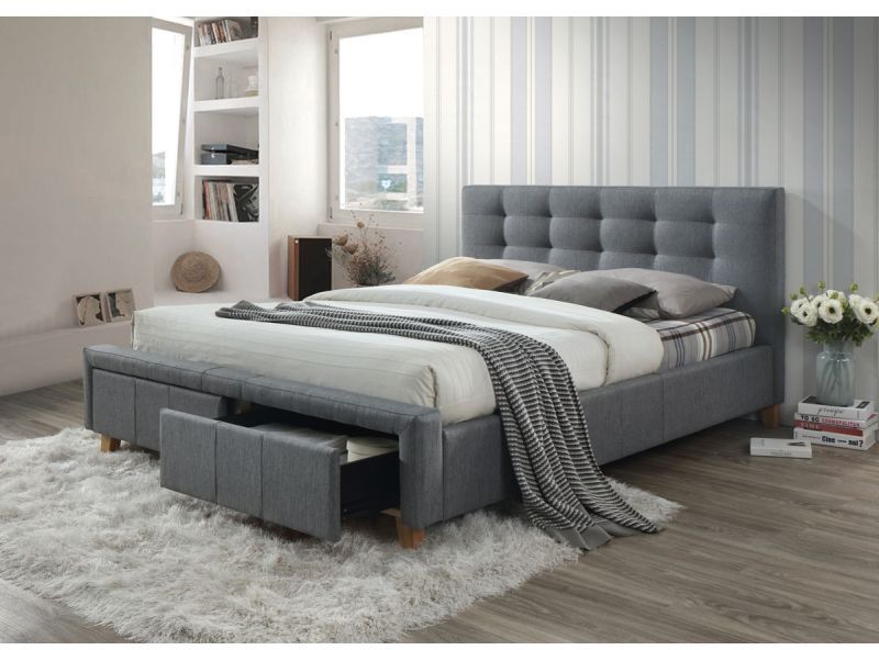 S�ngynrunko Kayleigh 160x200 cm - Harmaa