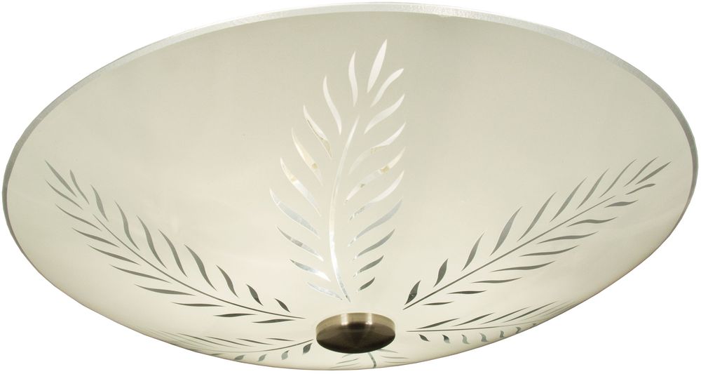 Plafoni Palmulehti - Valkoinen/teräs Plafoni Palmulehti - Valkoinen/teräs