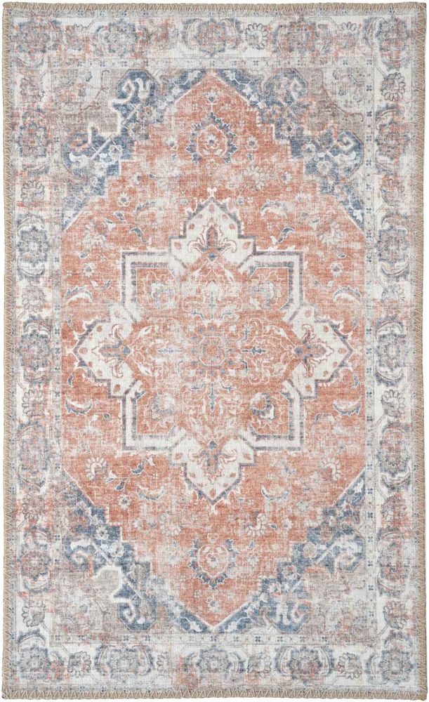 Havana Ovimatto - Sininen/oranssi - 50x80