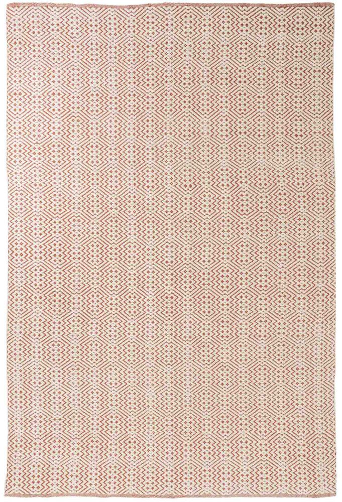 Ibiza Matto - Tumma koralli - 140x200