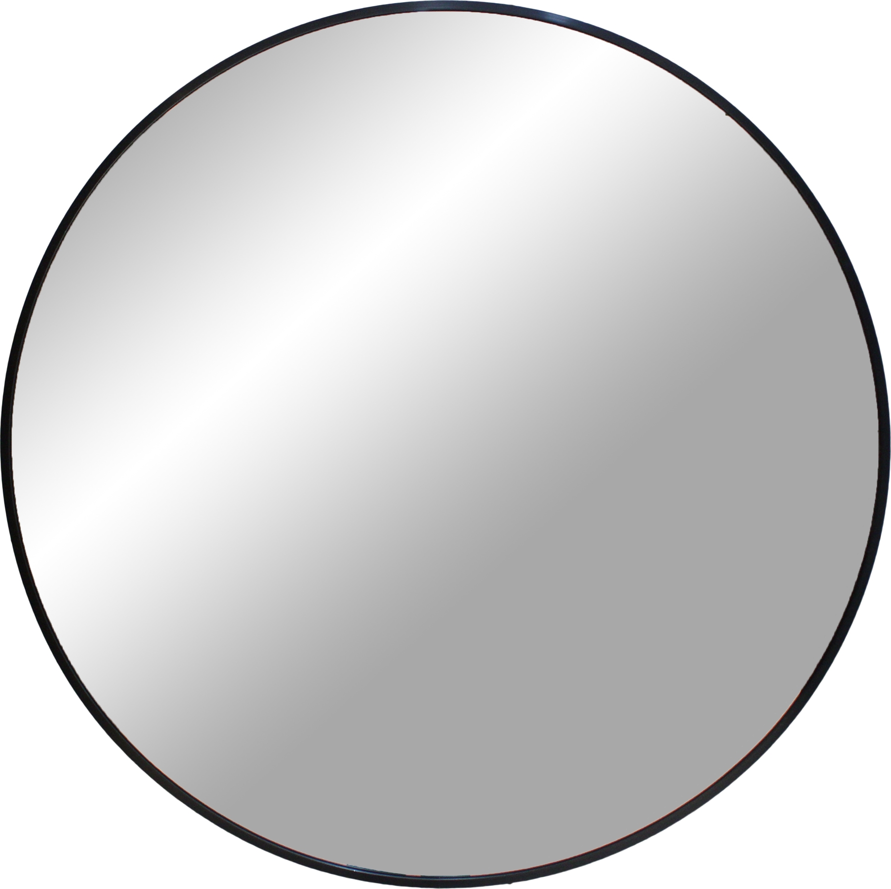 Madridin pyöreä seinäpeili - musta Madridin pyöreä seinäpeili - musta