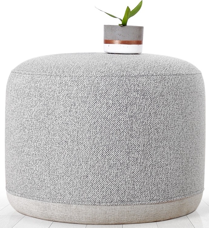 Cedre pouf - vaaleanharmaa